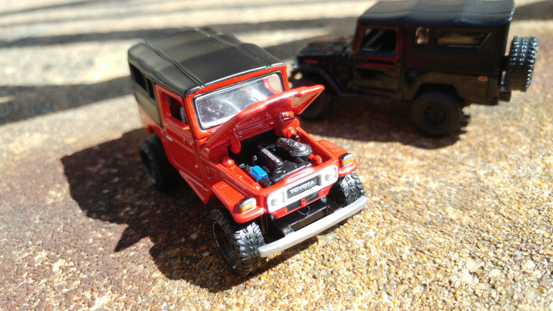 Illustration for article titled Car Week Day 1: RED Toyota FJ43